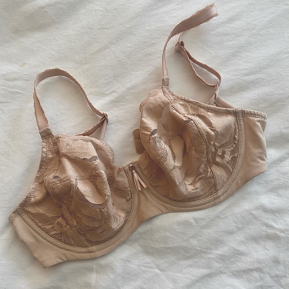 Wacoal Top Tier Full Fit Bra, 34DD in rose dust